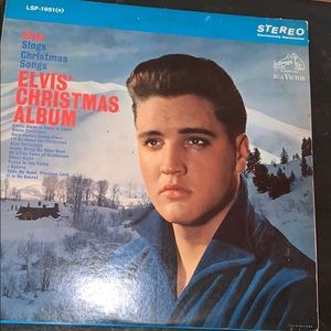 Elvis Christmas Album Vinyl (1951) Rare